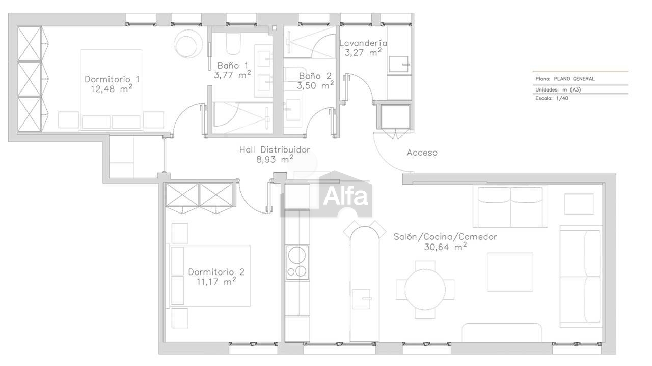 Piso en venta  Madrid  1/1